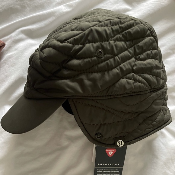 Lululemon team Canada Olympic edition trapper hat unisex dark olive main image 8